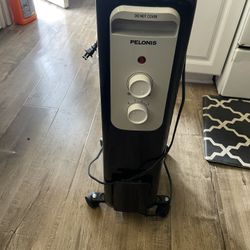 Pelonis 1,500-watt Oil Filled Radiant Electric Space Heater