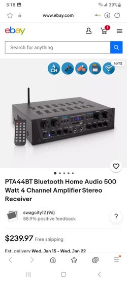 PYLE HOME STEREO AND MAGNAVOX SPEAKERS