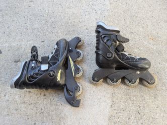 Kids Roller Blades, Adjustable, Size 1 To 4