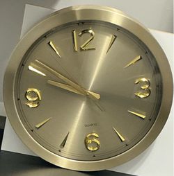Gold Medal Wall Clock 15 3/4” x 15 3/4” Home Decor