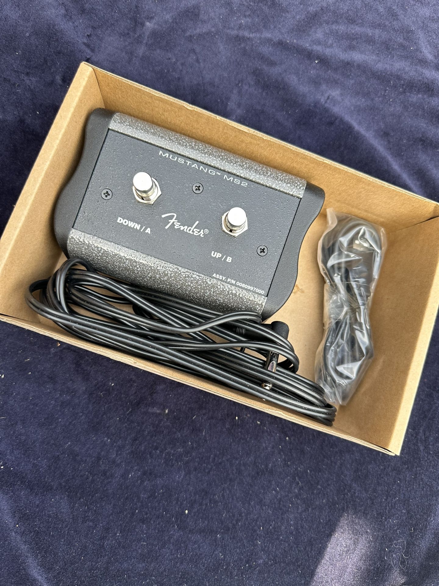 Fender 2-Button Mustang Series Footswitch New
