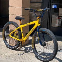 SE Bikes Beastmode Ripper 27.5”+ BMX Bike Yellow