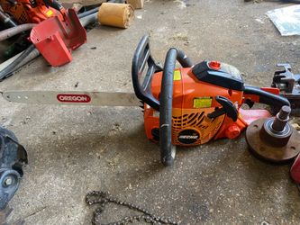Echo chainsaw cs400 18” bar no chain