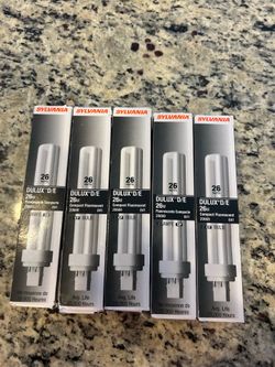 Sylvania Duluth 26 W Flourescente light bulbs