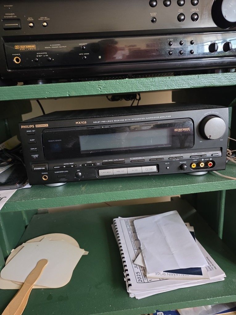 Philips Magnavox MX920 Receiver and amplifier