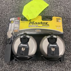 Master Lock. 2 Pack.