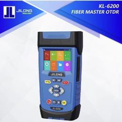 JILONG KL-6200 FiberMASTER OTDR OPM OLS VFL FIP RJ45 Self- Calibration OTDR 