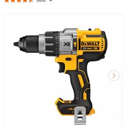 DEWALT 20V MAX XR Cordless Brushless 3-Speed 1/2 in. Hammer Drill (Tool Only) ✅✅ 