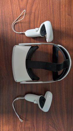 Meta Oculus Quest 2 128GB VR Headset + Official Elite Strap (Clean with Box)