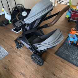 Nuna Demi Next Stroller W/ Sibling Seat
