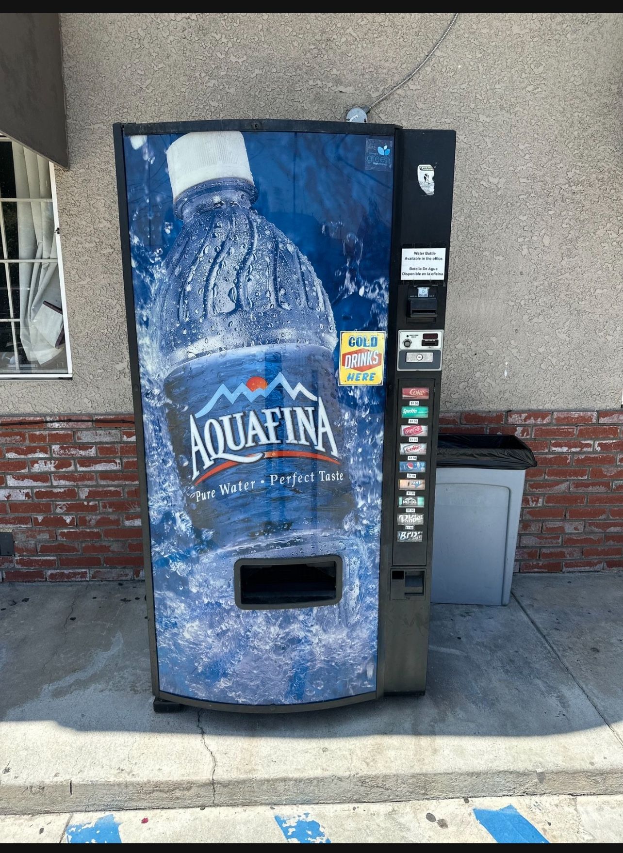 Vending Machine Location (Only) And Can Drink Inventory - $1950.00