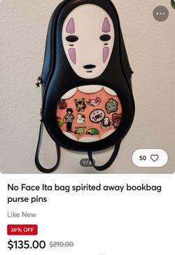 Ghibli No-Face Backpack