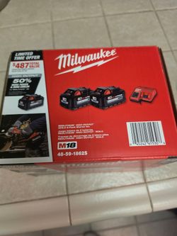 Milwaukee  battery and charger