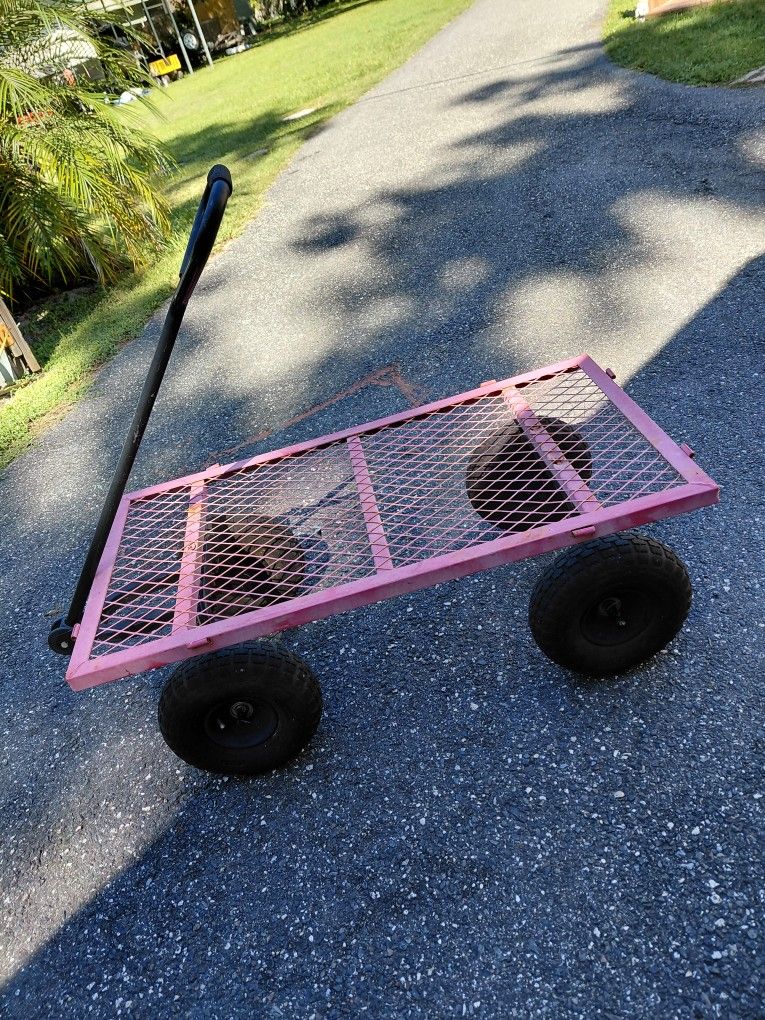 38"×20" Metal Wagon 
