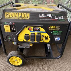 6250 Watt Dual Fuel Generator