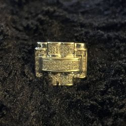 White Gold 10k Diamond Ring 