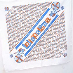 Official 2013 Lollapalooza Festival lineup BANDANA