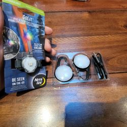 Multicolor Dog light and Bike light Brand new combo: