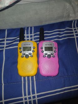2X Handheld Kids Walkie Talkie 22 Channel 2 Way Radio Children's Outdoor Toys