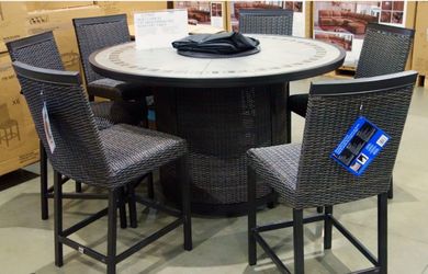 Conway 7pc High Dining Set