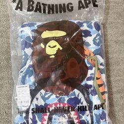 Bape Shark Hoodie Size Small Brought From Japan