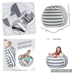 Stuffed animal bean bag