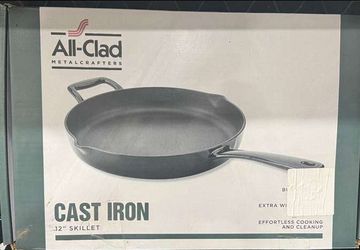 All-Clad 12” Skillet Cast iron