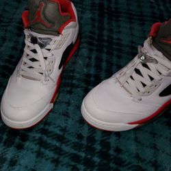 Jordan Fire Red 5s Low 