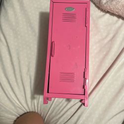 Locker For Dolls. Pink