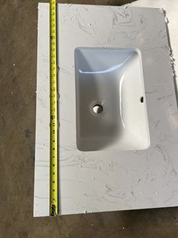 30x20 Bathroom Vanity White With Sink 