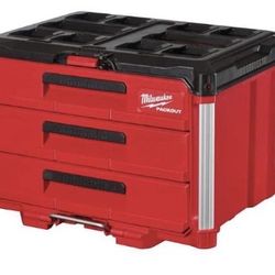 PACKOUT 22 in. Modular 3-Drawer Tool Box with Metal Reinforced Corners