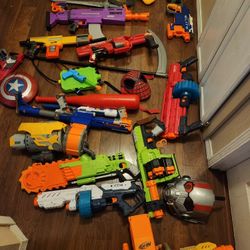 Nerf Guns And More Toys 