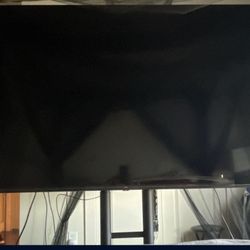 65 Inch Roku smart Tv WiFi With Standing Mount
