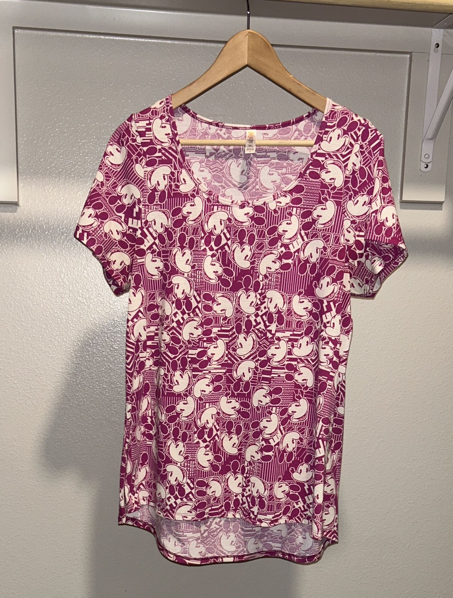 LuLaRoe Mickey Mouse blouse