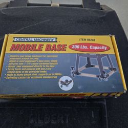Central Machinery Mobile Base – 300 lb Capacity – New in Box
