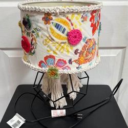 One of a Kind BOHO Desktop Lamp just $15