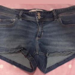 Two Pairs Of Hollister Shortie Shorts.