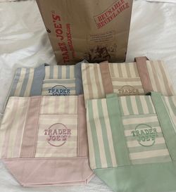 Trader Joe’s Stripped hand bags