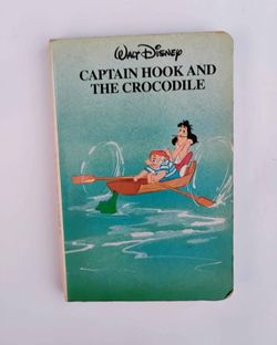 Disney's Captain Hook and the Crocodile 1990 Miniature Book