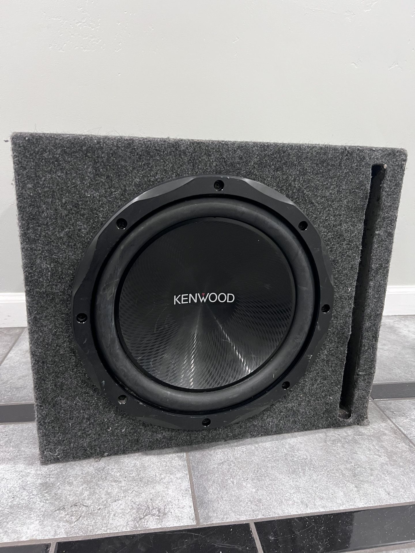 Kenwood 12inch Subwoofer With Amp