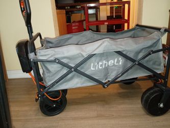 Lithelli Foldable Motorized Wagon