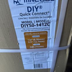 Mrcool DIY50-1412C Line Set  With Communication Wire