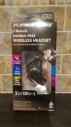 Bluetooth hands-free wireless headset Jawbone Style