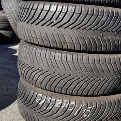 Vendo 4 Llantas Usadas 215 60 16 Michelin  22