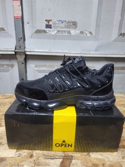 Steeltoe Safety Sneakers Slip Resistant Size 13 $25