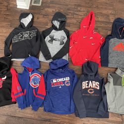 Boys 7/8 Hoodie Lot 