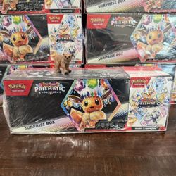 Pokemon Sam’s Club Prismatic Evolutions Booster Bundle + Surprise Box Set