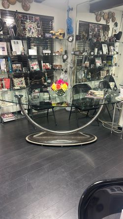 Glass Dining Table (No Chairs)