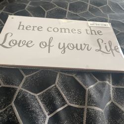 6x11.5 Inches Sign… Never Used