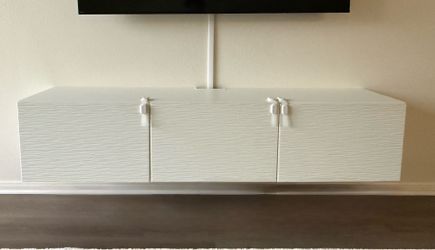 Floating tv stand